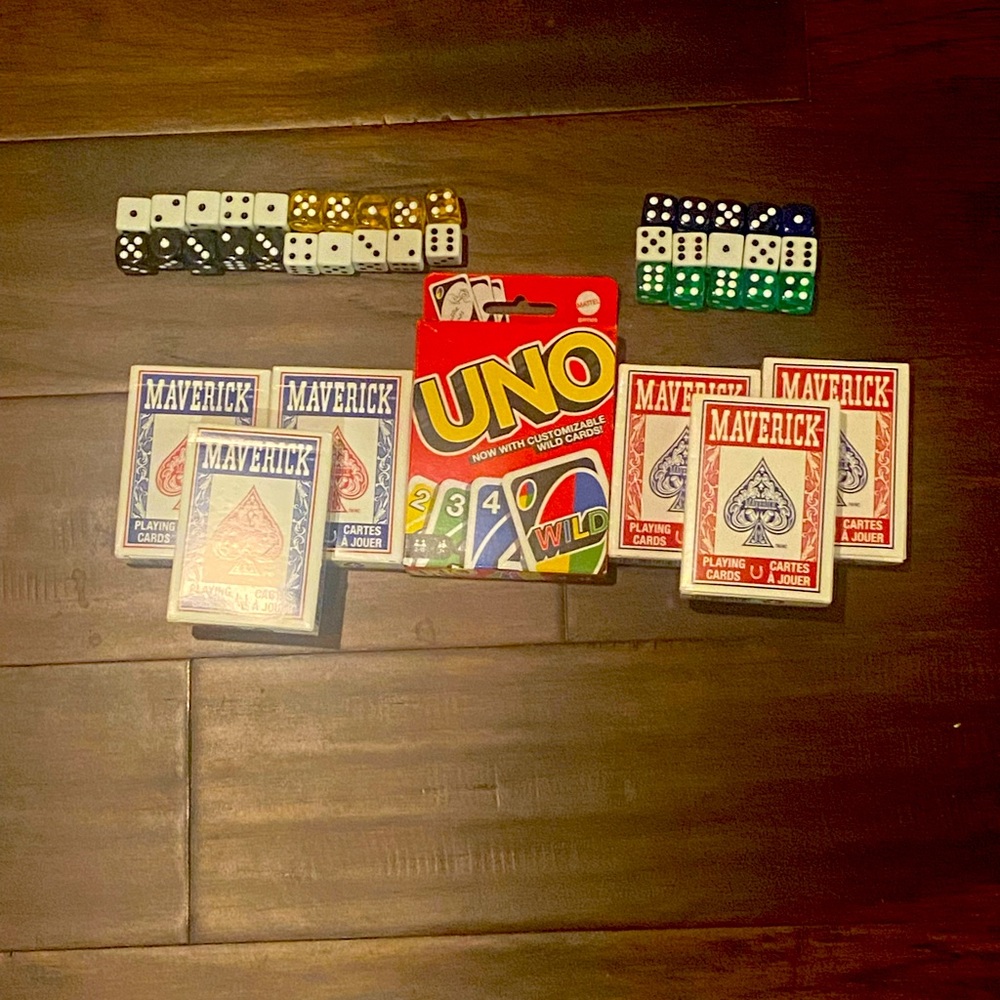 Game pack-UNO-Playing Cards-Dice